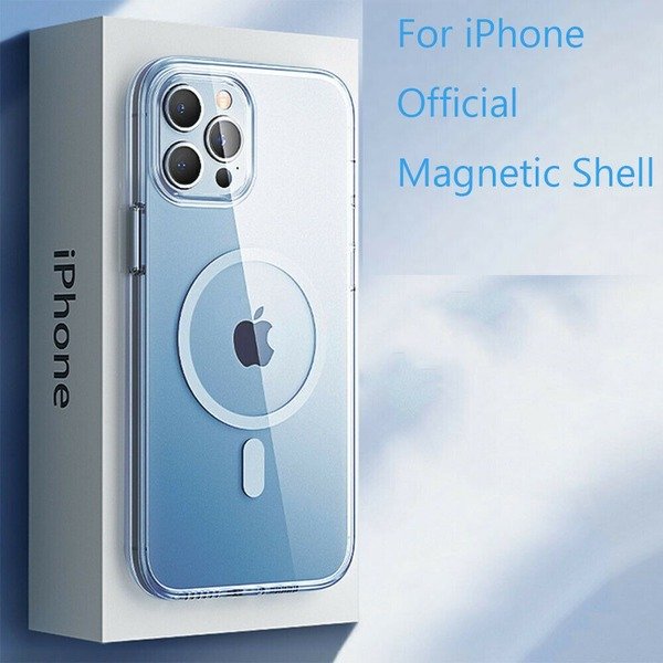 For iphone 16 15 12 13 14 Pro Max 11 SE2022 16Pro Mag Safe Clear Shockproof Case