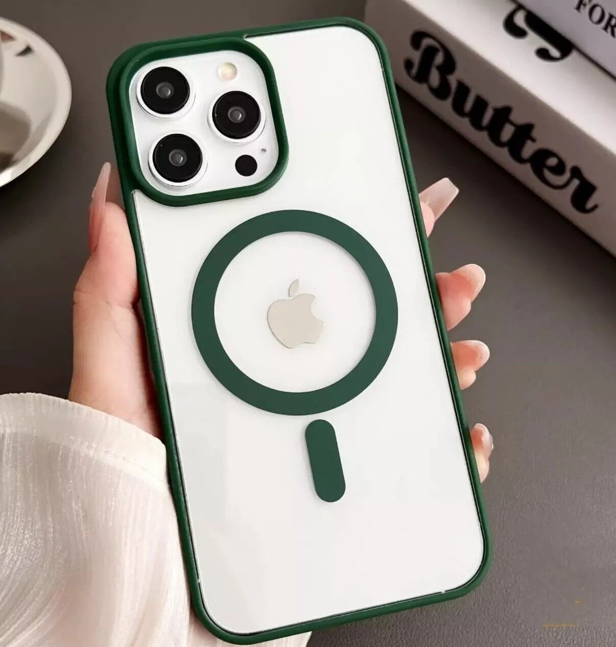 Magnetic Case for iPhone 13 Pro Max, 13,13+,13 Pro Shockproof Phone Bumper Cover